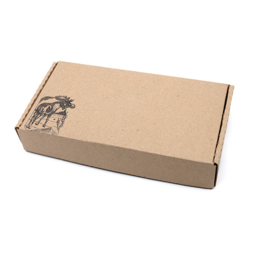 Портмоне Пергама Лось из натуральной кожи Чёрный