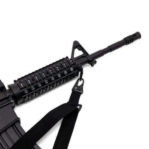  Ремень оружейный RusForce Gun Rop Light на 2 точки Чёрный