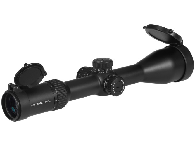 Прицел оптический Gaut Obsidian 2-16x50 SF Сетка 31 (Half MD) / Подсветка красная