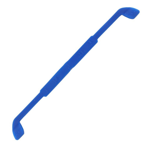 Шнурок-резинка силиконовая для стрелковых очков 22 см Синий