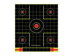 Мишень самоклеящаяся осыпающаяся Stalker квадратная 30.5х30.5 см 5 штук