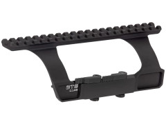 Кронштейн GTS Q.123 боковой быстросъёмный низкий Picatinny СВД/Тигр 20 слотов