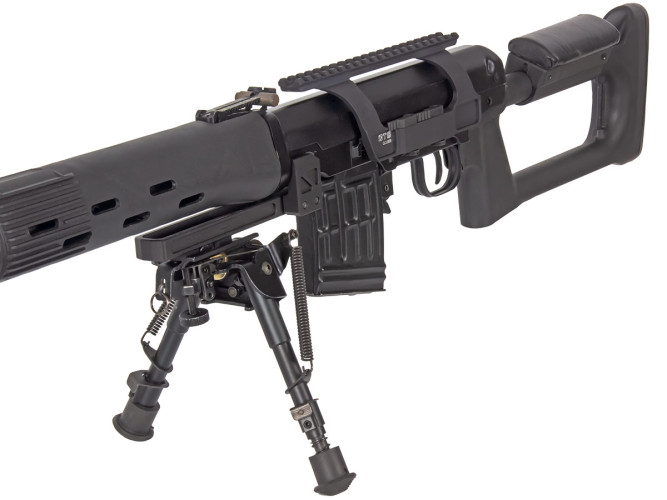 Кронштейн GTS Q.123 боковой быстросъёмный низкий Picatinny СВД/Тигр 20 слотов