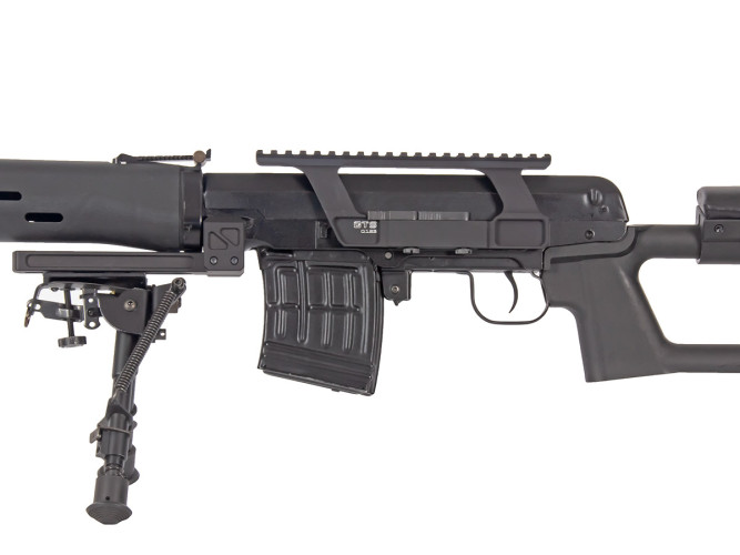 Кронштейн GTS Q.123 боковой быстросъёмный низкий Picatinny СВД/Тигр 20 слотов