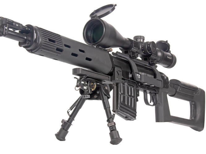Кронштейн GTS Q.123 боковой быстросъёмный низкий Picatinny СВД/Тигр 20 слотов