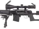Кронштейн GTS Q.123 боковой быстросъёмный низкий Picatinny СВД/Тигр 20 слотов