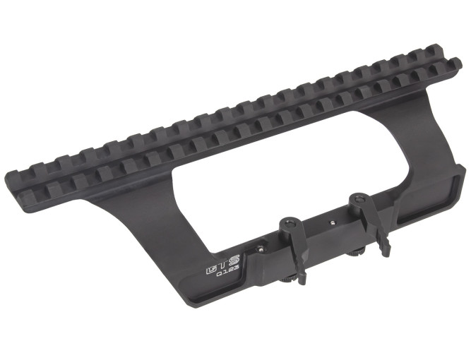 Кронштейн GTS Q.123 боковой быстросъёмный низкий Picatinny СВД/Тигр 20 слотов