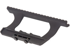 Кронштейн GTS Q.123 боковой быстросъёмный низкий Picatinny СВД/Тигр 20 слотов