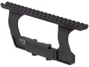 Кронштейн GTS Q.123 боковой быстросъёмный низкий Picatinny СВД/Тигр 20 слотов