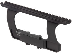 Кронштейн GTS Q.123 боковой быстросъёмный низкий Picatinny СВД/Тигр 20 слотов