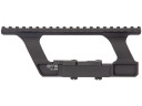 Кронштейн GTS Q.123 боковой быстросъёмный низкий Picatinny СВД/Тигр 20 слотов