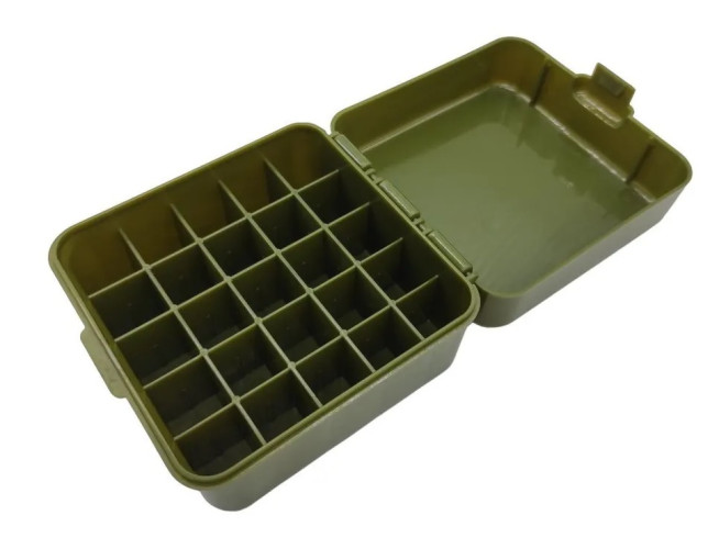 Коробка RHT Ammo Box для хранения 25 патронов 12 калибра Зеленый
