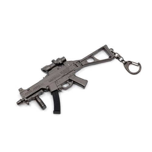 Брелок Microgun M Пистолет-пулемет Heckler and Koch UMP Серый