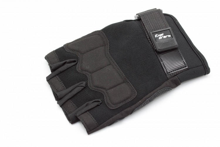 Перчатки тактические Стикхант Explorer укороченные Черный