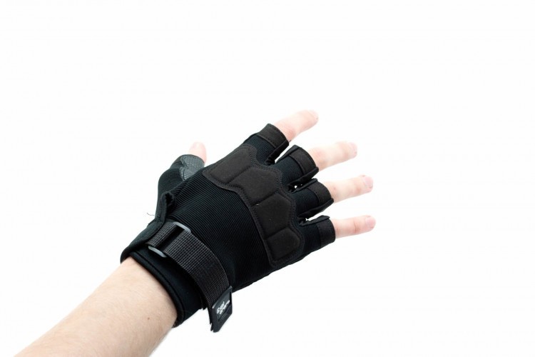 Перчатки тактические Стикхант Explorer укороченные Черный