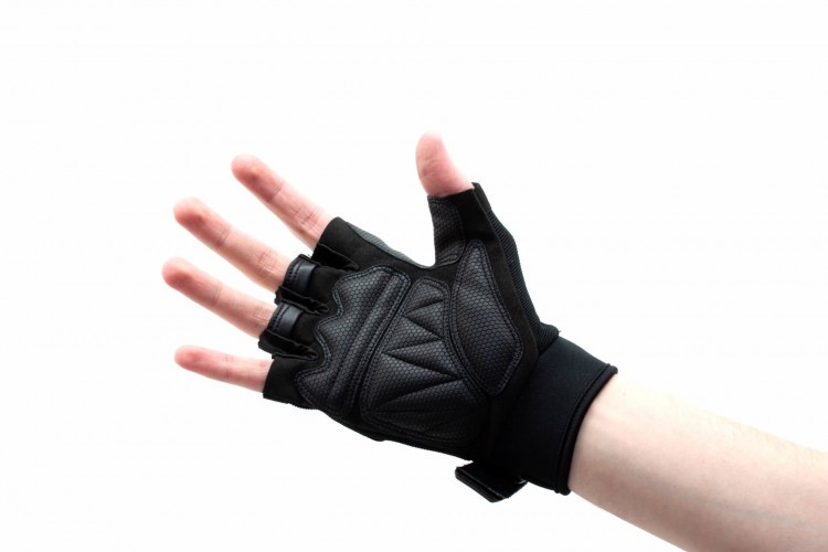 Перчатки тактические Стикхант Explorer укороченные Черный