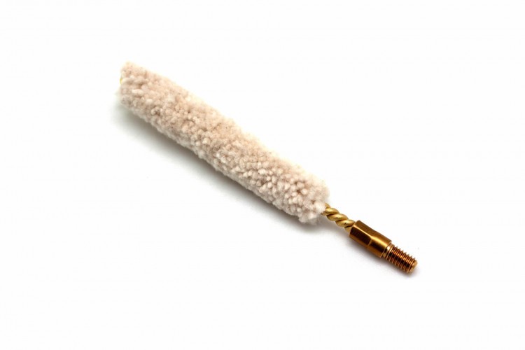 Ерш пуховка для чистки оружия J.Dewey M-30 для .30 калибра Папа 8/32 Хлопок