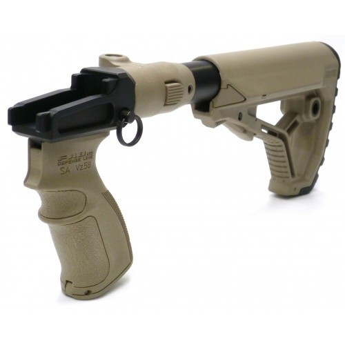 Приклад телескопический Fab Defense M4-SVD GL-CORE для СВД / Тигр Койот