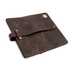 Портмоне Пергама Лось из натуральной кожи Коричневый