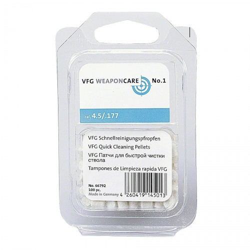 Патч войлочный для чистки пневматики VFG 66792 для 4.5 мм 100 шт