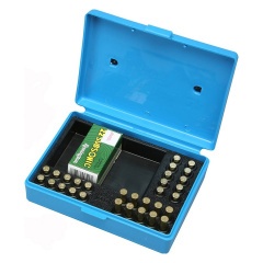 Кейс MTM SB-22-20 для хранения 180 патронов до .22 LR калибра Голубой