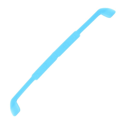 Шнурок-резинка силиконовая для стрелковых очков 22 см Голубой