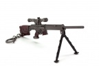 Брелок Microgun M Снайперская винтовка Heckler and Koch PSG-1 с сошками
