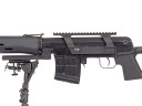 Кронштейн GTS Q.124 боковой небыстросъёмный низкий Picatinny СВД/Тигр 20 слотов