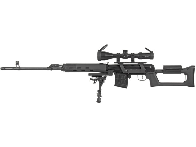 Кронштейн GTS Q.124 боковой небыстросъёмный низкий Picatinny СВД/Тигр 20 слотов