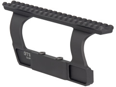 Кронштейн GTS Q.124 боковой небыстросъёмный низкий Picatinny СВД/Тигр 20 слотов