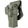 Кобура с кнопкой Fab Defense M24 Paddle G-21 R SC-24PG21RG для Glock 9 (.45) мм Зелёный