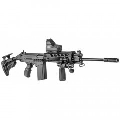 Приклад телескопический Fab Defense M4 - FAL FK для FN FAL Чёрный