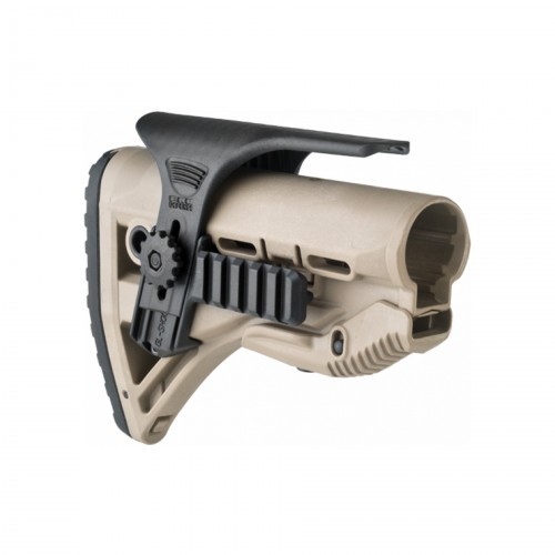 Подщечник Fab Defense GSPCP для приклада GL-SHOCK с планкой Picatinny Черный