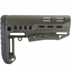 Приклад телескопический DLG Tactical TBS Compact (DLG055) для трубки Mil-spec Олива