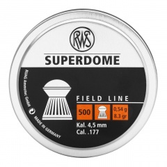 Пульки для пневматики RWS Superdome Полусферические 4.5 мм 0.54 г (500 шт)