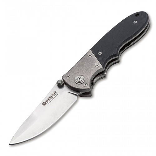 Нож складной Boker Solingen Titan Defender SW 110932 клинок 8.6 см Черный
