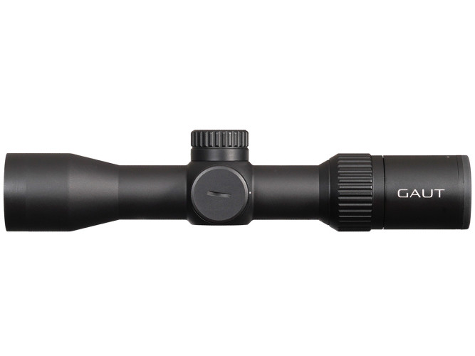 Прицел оптический Gaut Amber 2-8x36 Сетка 27 (Mil-Dot) / Подсветка красная