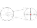 Прицел оптический Gaut Amber 2-8x36 Сетка 27 (Mil-Dot) / Подсветка красная