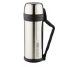 Термос универсальный THERMOS FDH-2005 2.0L, поильник, дополнительная чашка, складная ручка, съёмный ремень, стальной