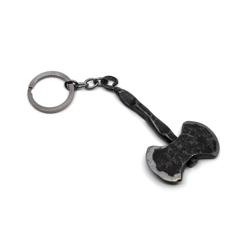 Брелок Microgun M Секира из дамасской стали ручной работы