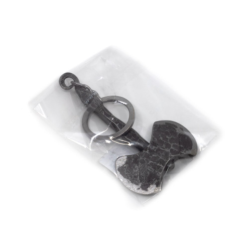 Брелок Microgun M Секира из дамасской стали ручной работы