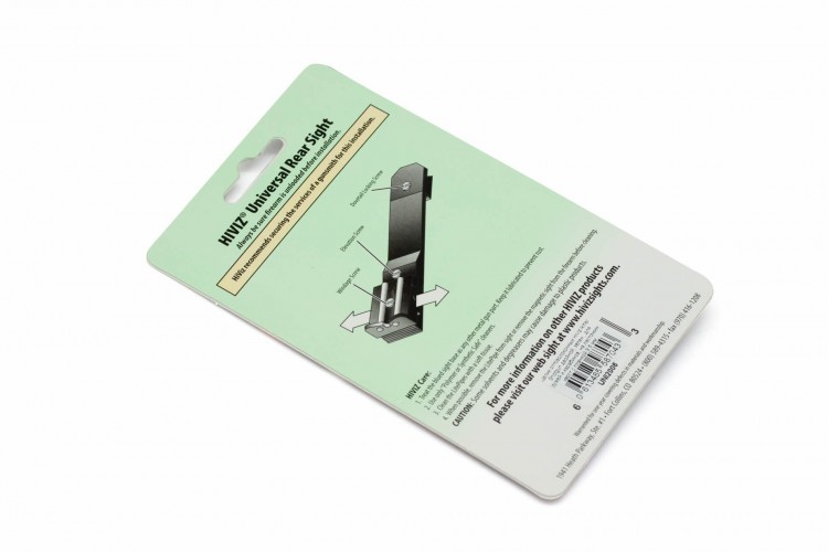 Целик оптоволоконный HiViz Rifle / Shotgun для оружия на ласточкин хвост 9.5 мм Зелёный