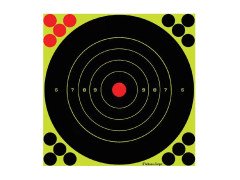 Мишень самоклеящаяся осыпающаяся Stalker круглая 20х20 см D 20 см 25 штук