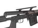 Кронштейн GTS Q.125 боковой небыстросъёмный высокий Picatinny СВД/Тигр 20 слотов