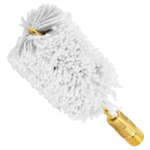 Ерш пуховка для чистки оружия J.Dewey M-12T для 12 калибра Папа 5/16-27 Хлопок