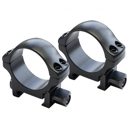 Кольца для прицела Recknagel (57030-0601) быстросъемные D=30 мм H=6 мм на Weaver | Низкий