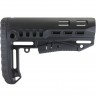 Приклад телескопический DLG Tactical TBS Compact (DLG055) для трубки Mil-spec Чёрный