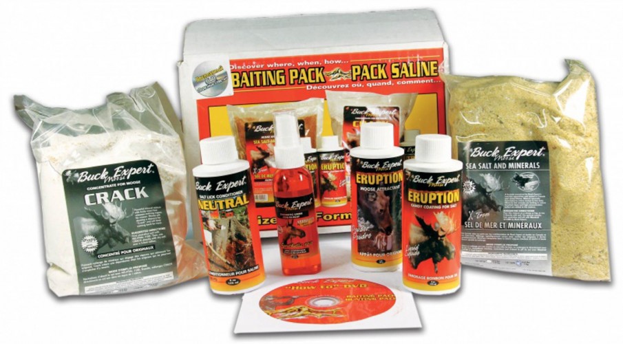 Набор приманок на лося Buck Expert M01PS с солью (DVD в комплекте)