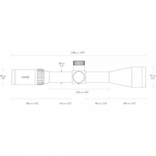 Прицел оптический Hawke Airmax 30 WA 6-24X50 IR FFP SF WP (13352) Сетка AMX