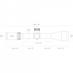 Прицел оптический Hawke Airmax 30 WA 6-24X50 IR FFP SF WP (13352) Сетка AMX
